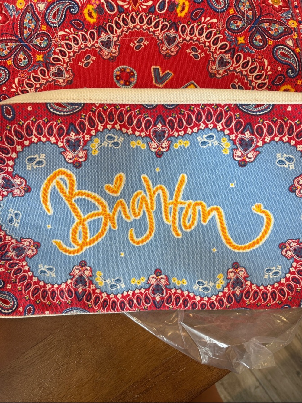 New Brighton Bandana Love Tote - Picture 3 of 6